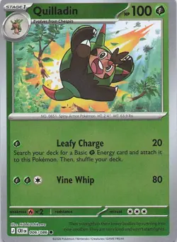Pokemon Card - Quilladin - Reverse Holo (006/086 - Chaos Rising) - Image 1