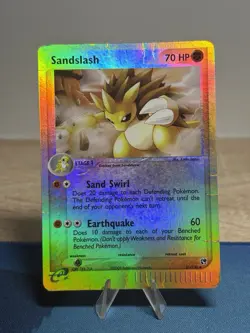 Sandslash 21/100 EX Sandstorm Reverse Holo Foil E Series Rare Pokemon Card HP - Image 1