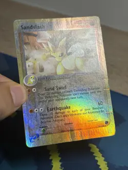 Sandslash 21/100 EX Sandstorm Reverse Holo Foil E Series Rare Pokemon Card HP - Image 4