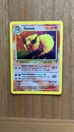 Pokemon TCG 3-Card Lot Star Piece Pikachu Flareon Skyridge/Jungle 139/144 - Image 3