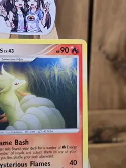 Ninetales 36/127 Platinum Base Set Regular Rare Pokemon Card - Image 4