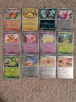 Pokemon TCG REVERSE HOLO Cute Cutie Lot Of 12 No Duplicates - Image 1
