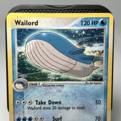 Wailord 14/109 Holo Rare Ruby & Sapphire Pokemon Card - Image 2
