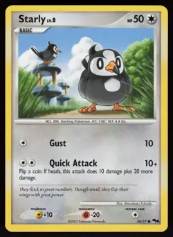 Starly 16/17 POP Series 6 Common POKEMON - Image 1