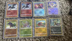 Pokemon Play: 8 card lots bundle pokemon prize carda. 2x Radiant Charizard - Image 1