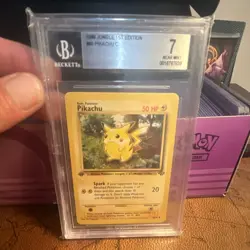 The Pokemon Company Pokemon TCG Pikachu 1st Ed Jungle 60/64 BGS 7 English - Image 1