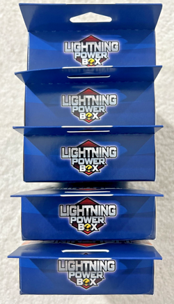 POKEMON LIGHTNING POWER BOX LOT OF 5 **NEW** - Image 3