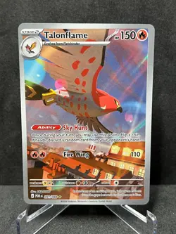 Talonflame 091/088 Holo Illustration Rare Perfect Order Pokemon Near Mint - Image 1