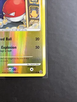 Pokemon TCG Voltorb Secret Wonders 117/132 Reverse Holo NM - Image 4