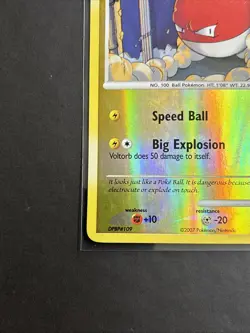 Pokemon TCG Voltorb Secret Wonders 117/132 Reverse Holo NM - Image 5