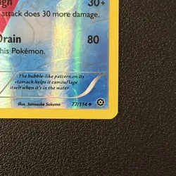 Pokemon TCG Azumaril 77/114 Steam Siege Uncommon - NM - Image 2