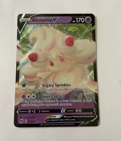 The Pokemon Company Alcremie V 22/73 Champions Path Ultra Rare Holo English - Image 1
