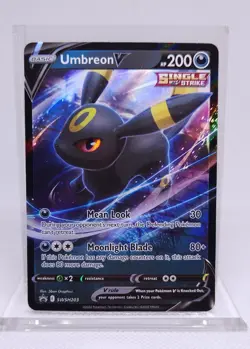 Pokemon Umbreon V SWSH203 SWSH: Sword & Shield Promo Single Strike Holo - Image 1