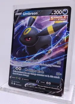 Pokemon Umbreon V SWSH203 SWSH: Sword & Shield Promo Single Strike Holo - Image 3