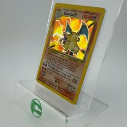 Pokemon TCG Base Set Charizard #4 Holo ENG Damaged - Image 4