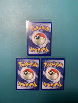 1999 Pokemon Fossil #50 Kabuto Non Holo LP Lot of 3 - Image 2