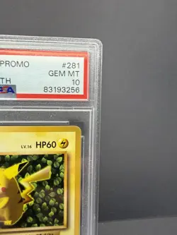 2016 POKEMON JAPANESE XY PROMO TRADE PLEASE 20TH #281 PIKACHU PSA 10 - Image 3
