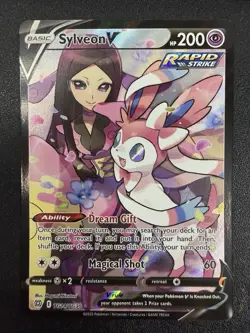 Pokemon TCG Sylveon V TG14/TG30 Swsh09 Brilliant Stars Trainer Gallery NM - Image 3