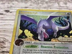 Pokemon TCG Aerodactyl Holo Rare Reverse Holo 1/92 Legend Maker 70 Heavy Play - Image 2