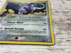 Pokemon TCG Aerodactyl Holo Rare Reverse Holo 1/92 Legend Maker 70 Heavy Play - Image 4