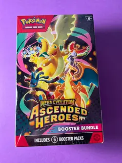 Pokemon TCG Mega Evolution: Ascended Heroes Booster Bundle Box 6 Packs (60) - Image 2