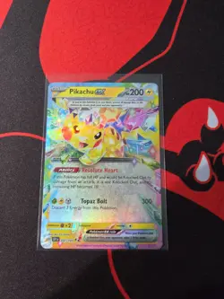 Pokemon Surging Sparks Pikachu Ex 57/191 NM Pokemon TCG - Image 1