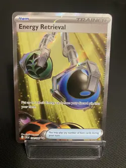 Pokemon TCG Energy Retrieval #108/86 Chaos Rising Ultra Rare - Image 1