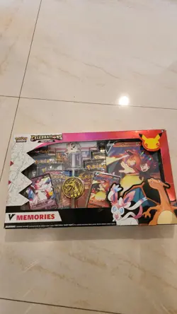 New Sealed Pokemon 25th Anniversary Celebrations V Memories Box Lot of 4 - Image 1