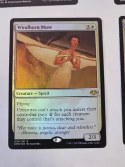 MTG - Windborn Muse FOIL - Dominaria Remastered - Image 1