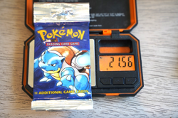 21.56g Pokemon Base Set Booster Pack Unlimited Blastoise WOTC TCG Sealed - Image 1