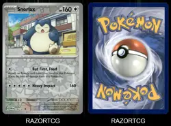 SNORLAX 136/167 UC TWILIGHT MASQUERADE POKEMON REVERSE HOLO NM/M - Image 3