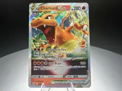 Charizard VSTAR 018/172 Holo VSTAR Rare Brilliant Stars Pokemon Holo Lp - Image 1