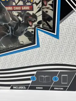 Pokemon Black Bolt Binder Collection SV: Black Bolt Factory Sealed NEW 5 Packs + - Image 4