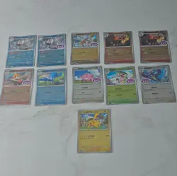 Pokemon TCG cs5C Foil/Holo Promo Lot (10) Chinese incl Pikachu - Image 1