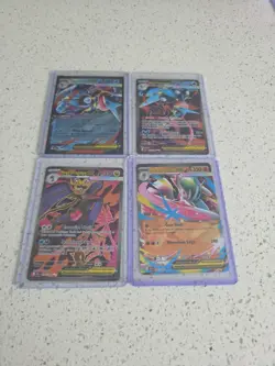 Mega Greninja Ex Full Art 100/086 English Pokemon TCG Chaos Rising Bundle Mega - Image 2