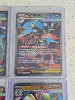 Mega Greninja Ex Full Art 100/086 English Pokemon TCG Chaos Rising Bundle Mega - Image 4