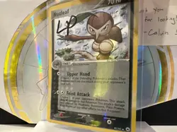Pokemon NUZLEAF Card EX HIDDEN LEGENDS 45/101 Uncommon (Reverse-Holo) Foil LP - Image 4
