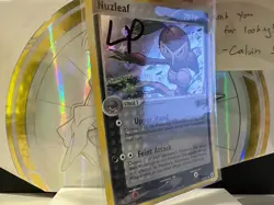 Pokemon NUZLEAF Card EX HIDDEN LEGENDS 45/101 Uncommon (Reverse-Holo) Foil LP - Image 5