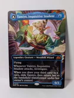 Tamiyo, Inquisitive Student - Borderless - Modern Horizons 3 MH3 - NM - MTG - Image 1