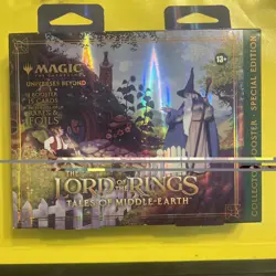 Magic The Gathering LOTR Holiday Special Edition Collector Booster Omega Pack x1 - Image 1