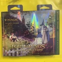 Magic The Gathering LOTR Holiday Special Edition Collector Booster Omega Pack x1 - Image 2