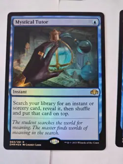MTG - Mystical Tutor FOIL - Dominaria Remastered - Image 1