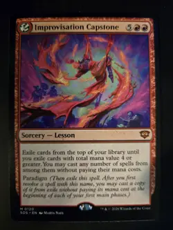 Improvisation Capstone NM Secrets of Strixhaven MTG FREE SHIPPING - Image 1
