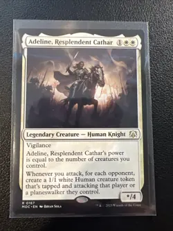 Adeline, Resplendent Cathar - Commander: March Of The Machine - PACK FRESH MTG - Image 1