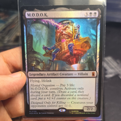 MTG Marvel Super Heroes - M.O.D.O.K. Foil EN Mythic - M 0106 - Image 1