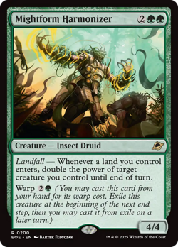 x1 Mightform Harmonizer EOE Edge of Eternities MTG 200 M/NM 1x - Image 1