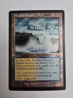 MTG Flooded Strand (Retro Frame) Modern Horizons 3 Foil - Image 2