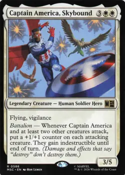 CAPTAIN AMERICA, SKYBOUND 588 COMMANDER: MARVEL SUPER HEROES MTG NM/M - Image 1