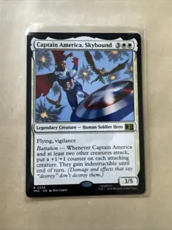 MTG Captain America, Skybound MSC 0588 R NM Regular - Image 2