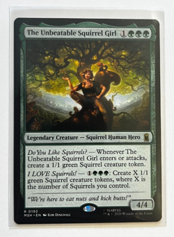 MTG – Marvel Super Heroes – The Unbeatable Squirrel Girl - Rare 0193 - Image 1